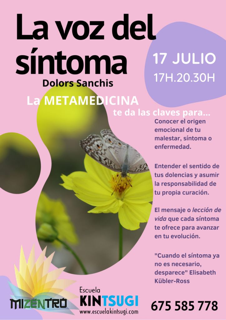 Escuela Kintsugi Metamedicina 'La voz del síntoma'