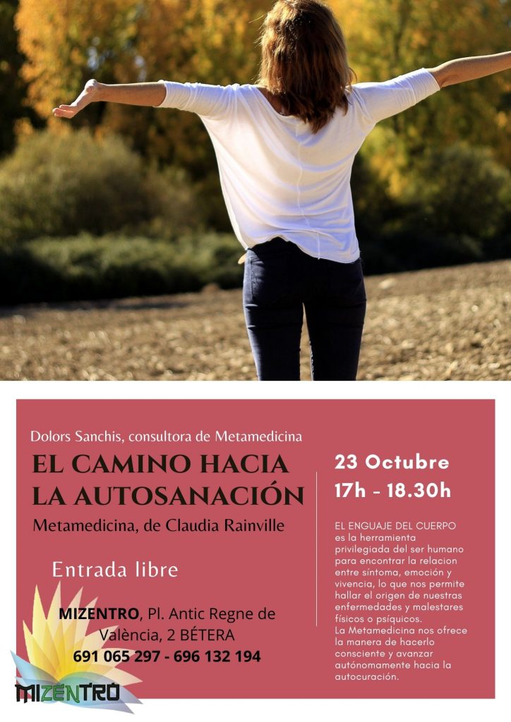 Escuela Kintsugi, Charla de Metamedicina