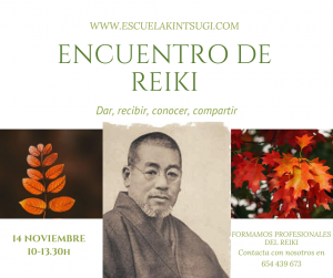 Escuela Kintsugi - Encuentro de Reiki - 14 de noviembre de 2021