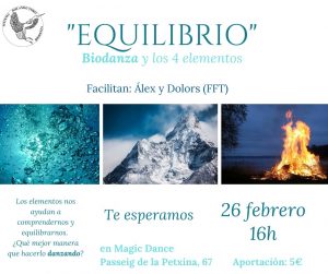Escuela Kintsugi, Biodanza, taller Equilibrio