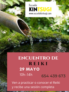 Escuela Kintsugi, encuentro de reiki, 29 de mayo de 2022